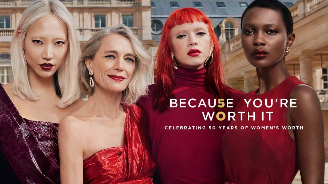 The Power of Storytelling in Lifestyle Branding in 2025 10 50th Anniversary Of Because Youre Worth It Slogan Hero V1 bmag 1 1