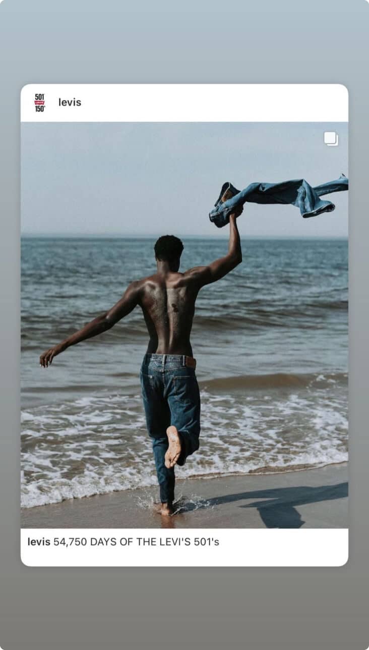 levi's instagram