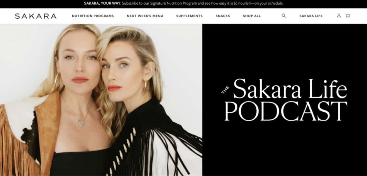 The Power of Storytelling in Lifestyle Branding in 2025 14 sakara life podcast
